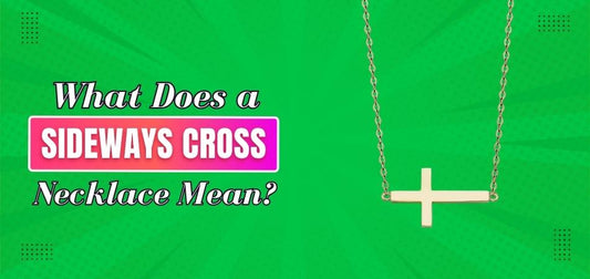 What Does a Sideways Cross Necklace Mean?