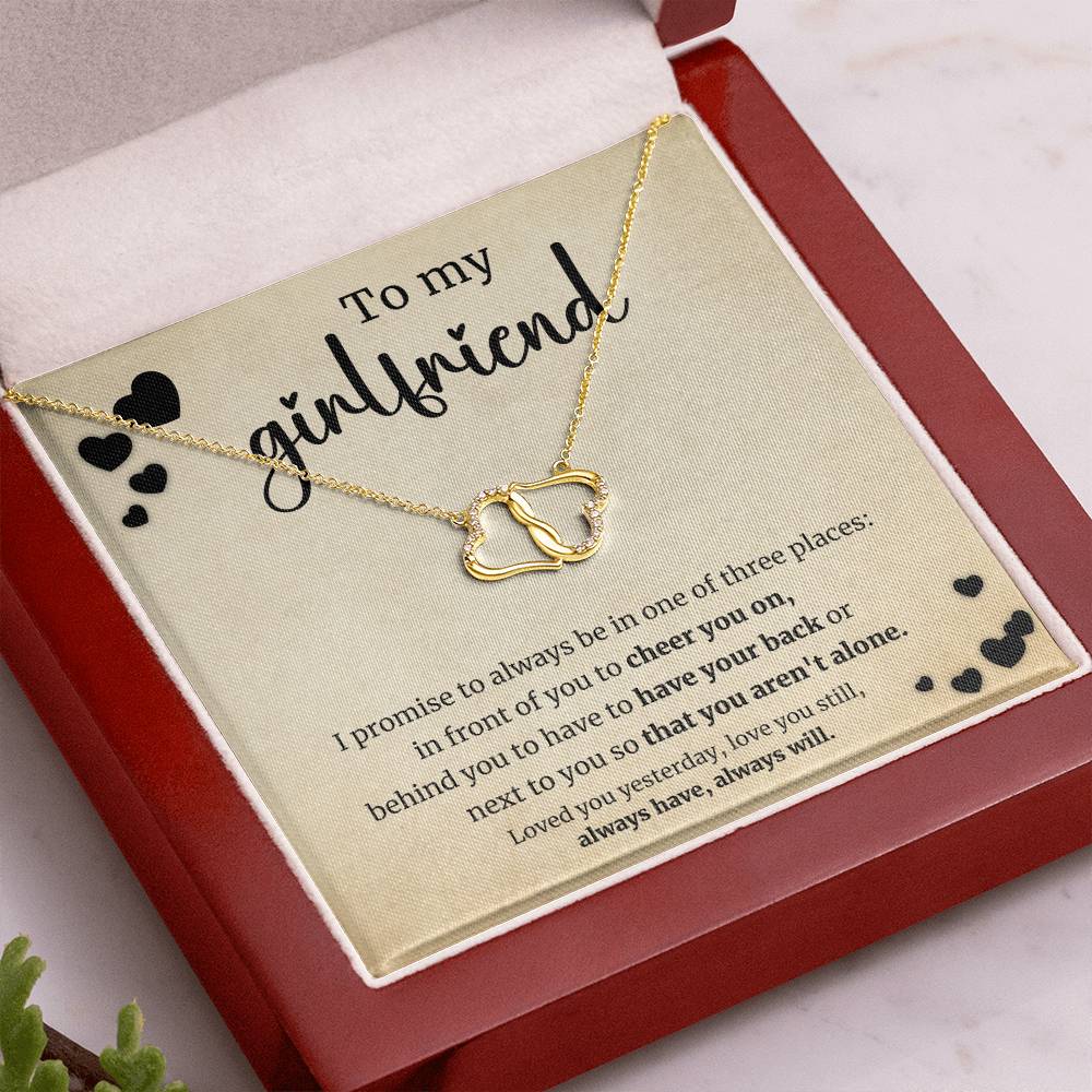 Everlasting Love Necklace for Girlfriend Birthday Anniversary Gift