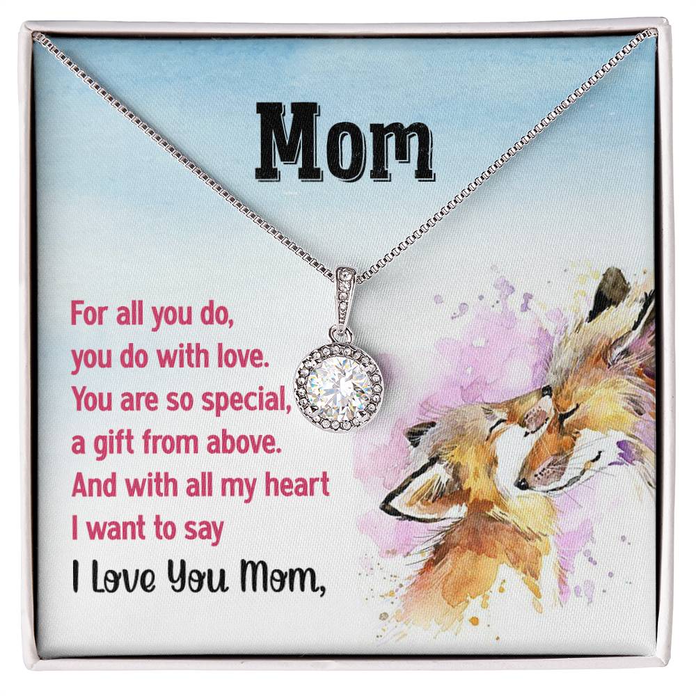 Eternal Hope Necklace for Mom from Daughter & Son