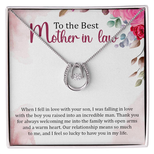 Mother in Law Necklace Gift from Daughter