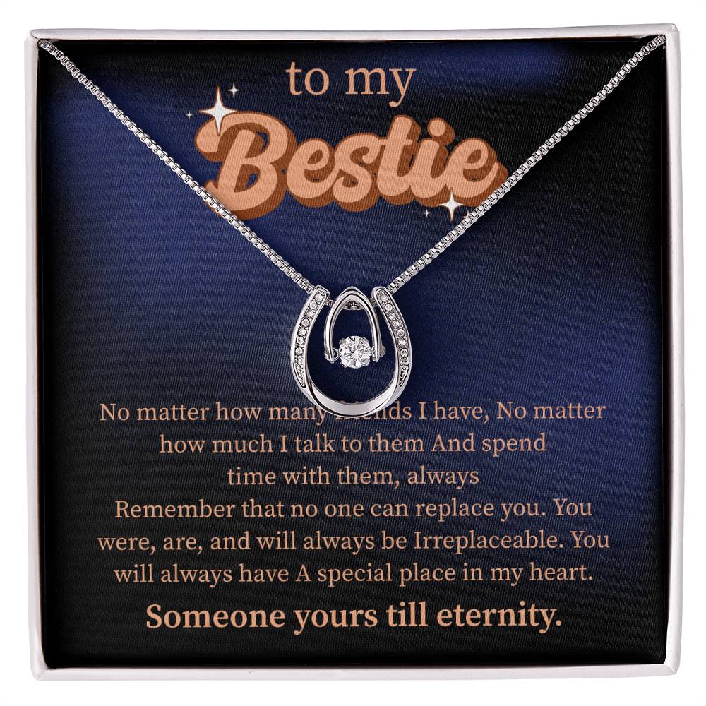 Bestie Necklace for Best Friends, Sisters