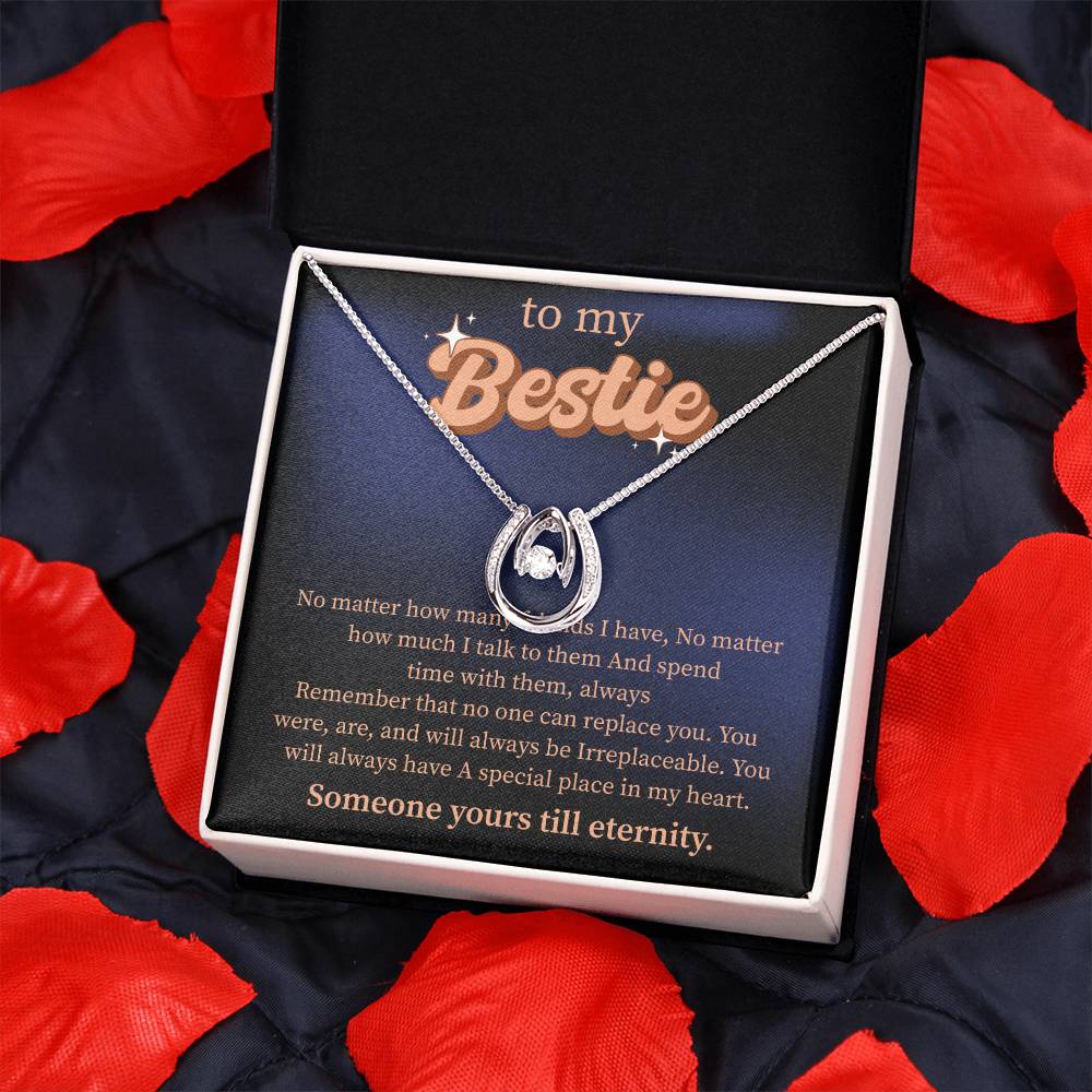 Bestie Necklace for Best Friends, Sisters