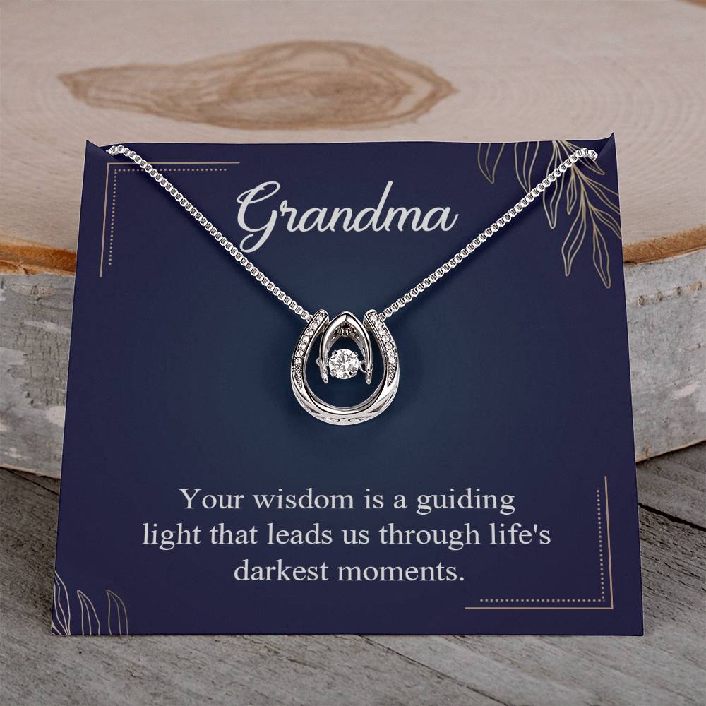 Lucky In Love Necklace for Grandma