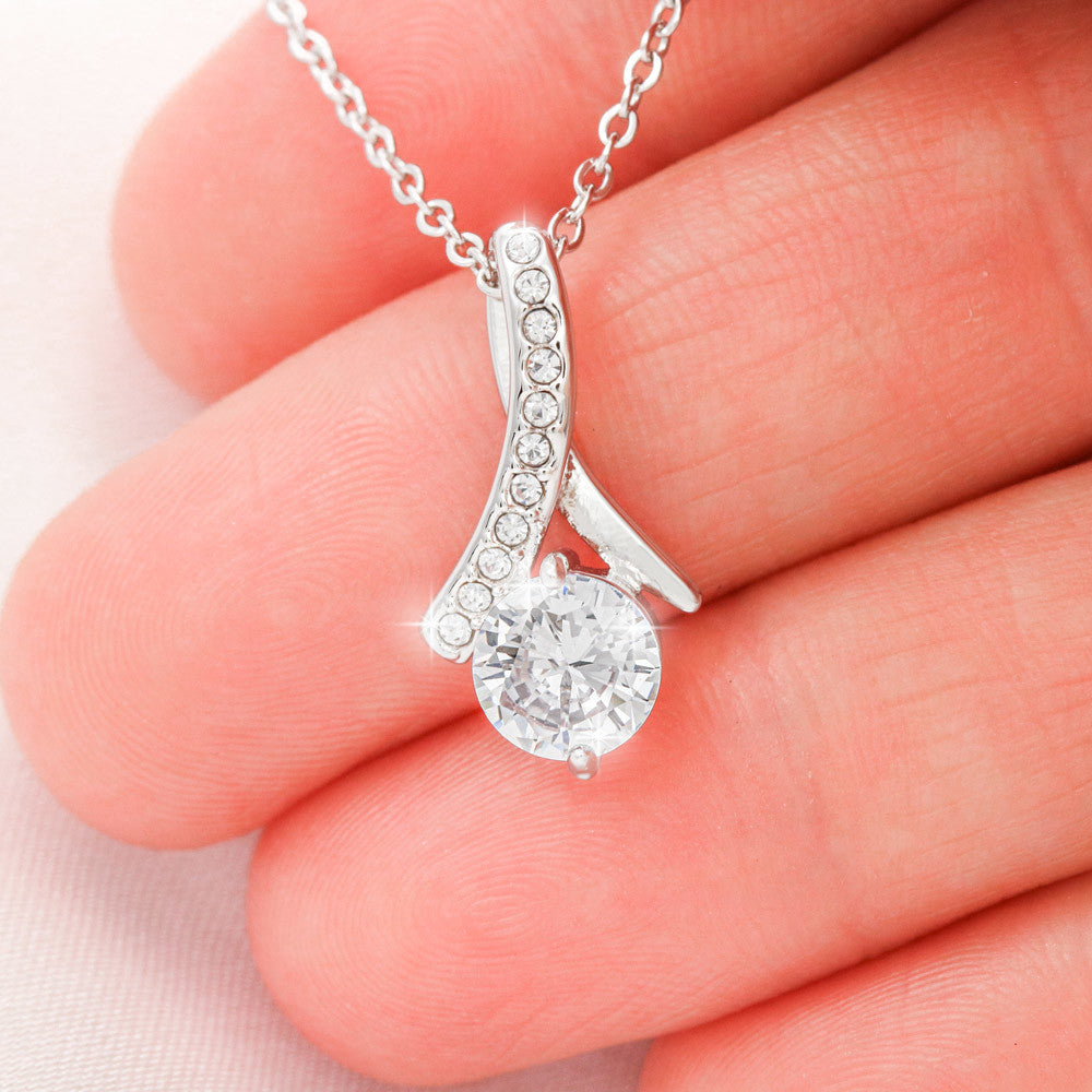 To My Mom On My Wedding Day Necklace for Mom