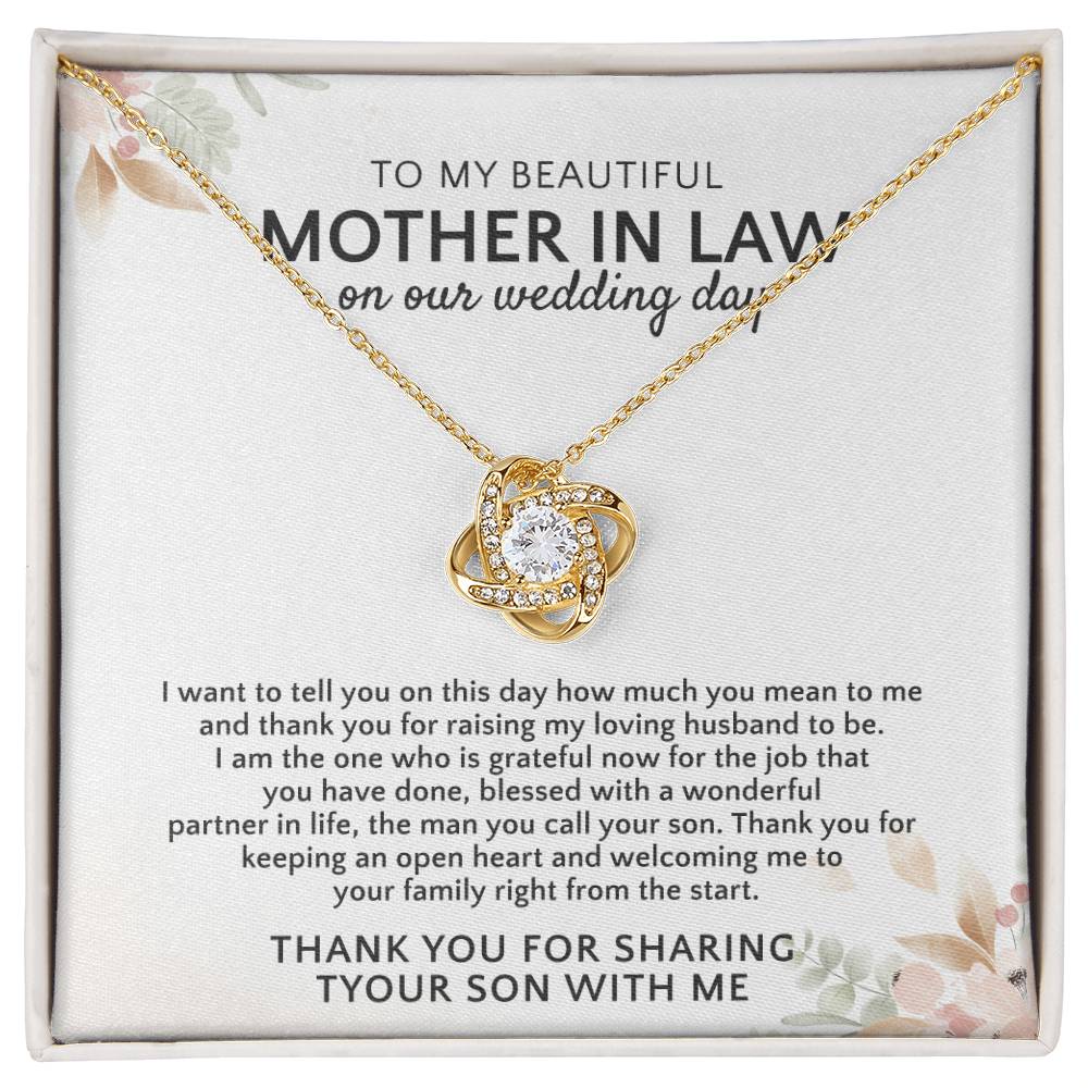 Mother Of The Groom Gift From Bride, Mother Of The Groom Gift, Wedding Gift, Mother Of Groom Gift, Mother Of The Groom Necklace, Mom Wedding 