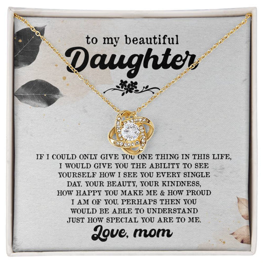 Valentine's Day Gifts Necklace For Daughter From Mom