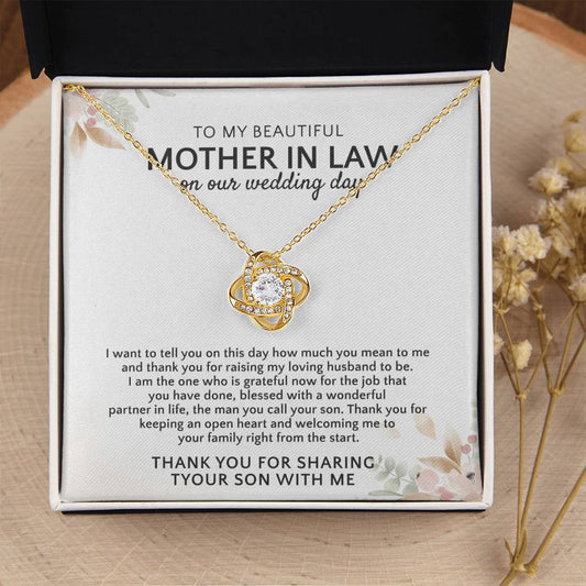 Mother Of The Groom Gift From Bride, Mother Of The Groom Gift, Wedding Gift, Mother Of Groom Gift, Mother Of The Groom Necklace, Mom Wedding 