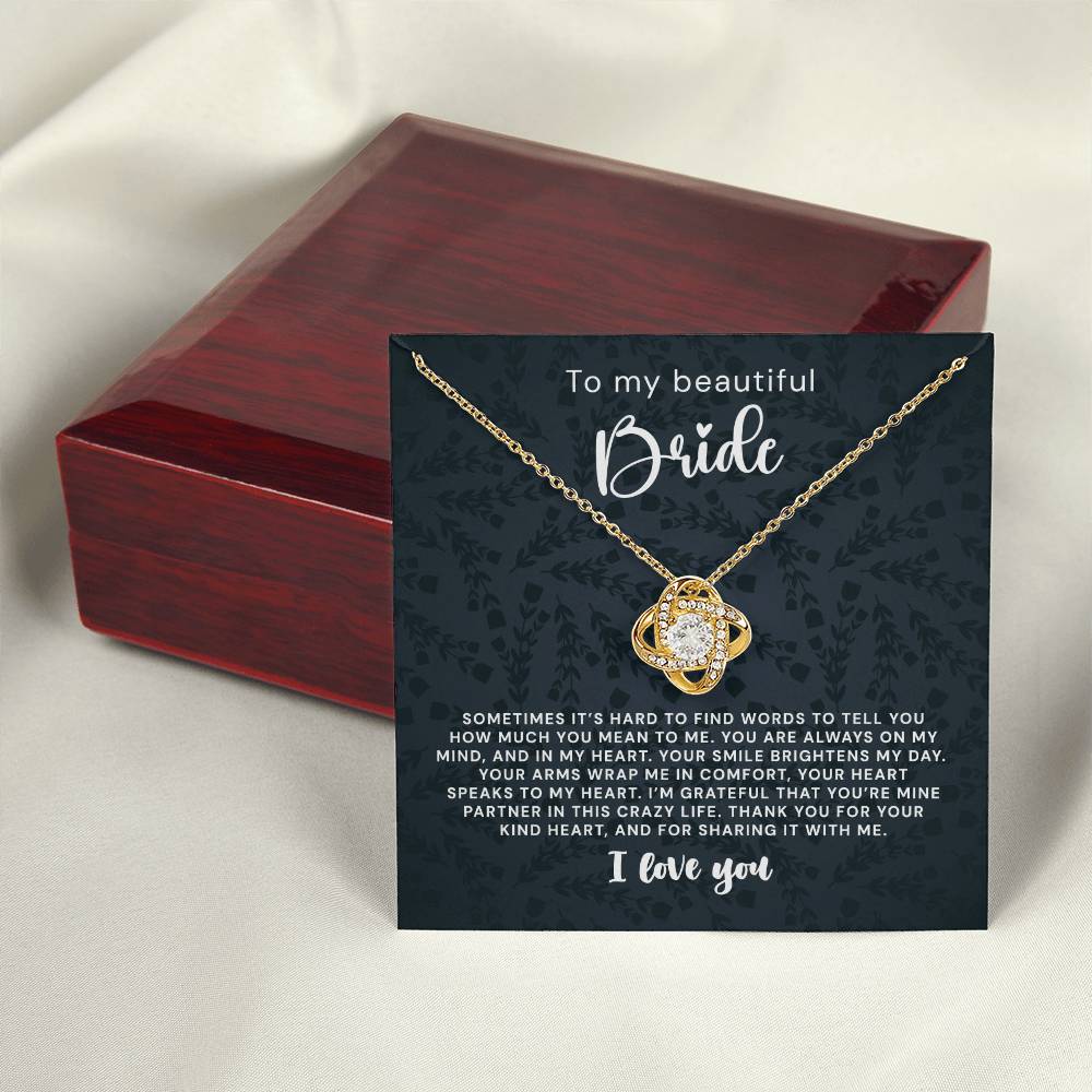 Bride Necklace Bride Wedding Necklace, Gift For Bride