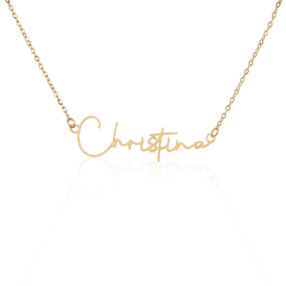 Inspirational Custom Name Necklace for Women's, Daughter, Girls