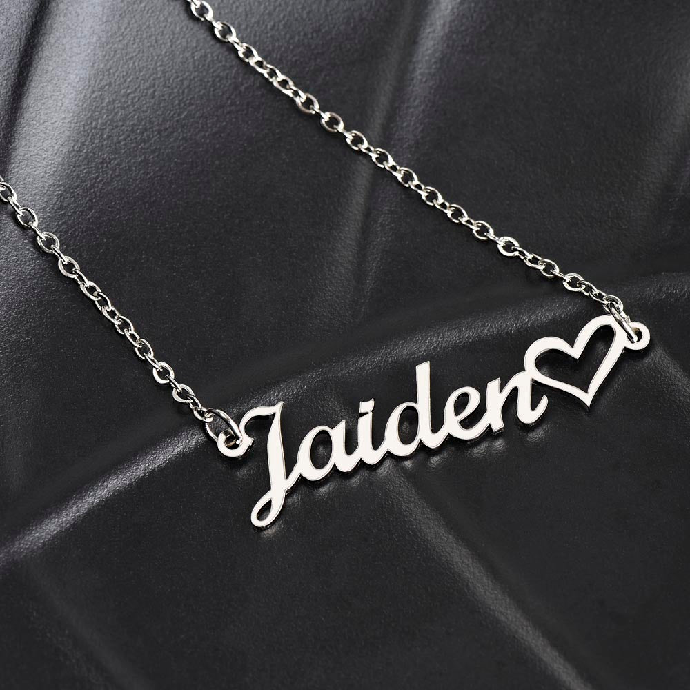 Custom Name Necklace for Girlfriend