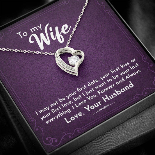 Wife Forever Love Necklace, Anniversary Gift For Wife, Gift For Wife, Gift Ideas For Wife